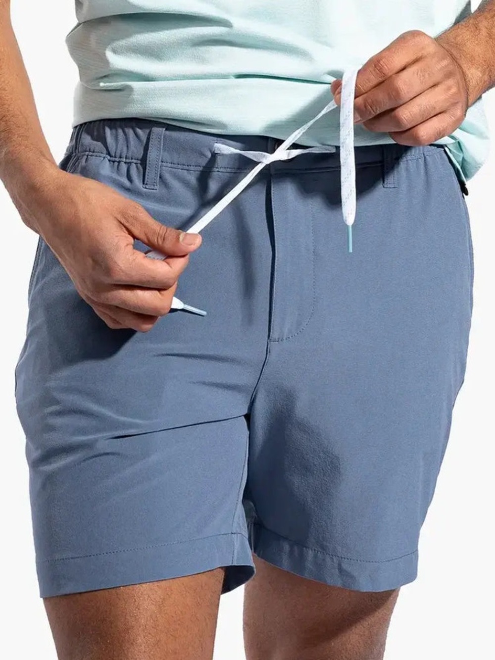 Chubbies Men’s 6” Everywhere - The Ice Caps Blue Shorts Size Medium